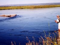 Foto de pesca con mosca