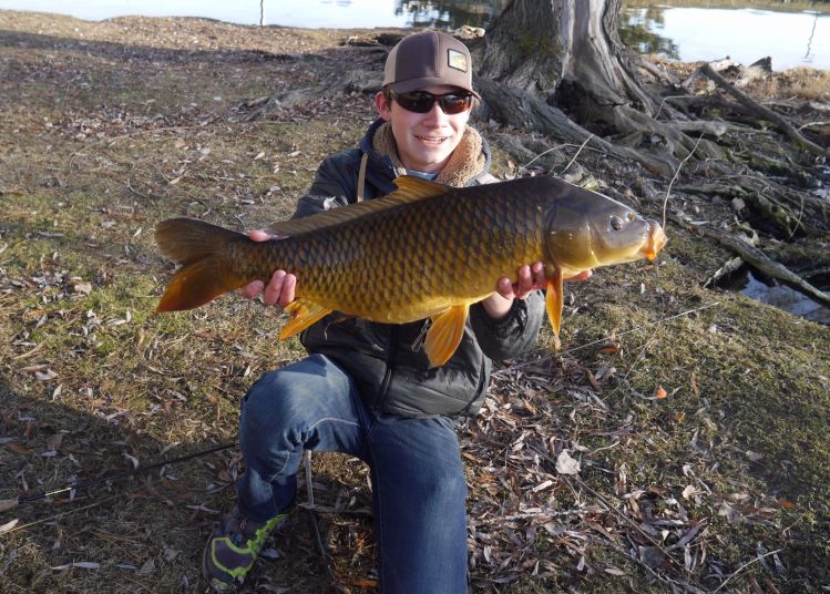 My personal best carp caught on Thursday. 30"