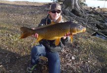 Luke Alder 's Fly-fishing Photo of a European carp – Fly dreamers 