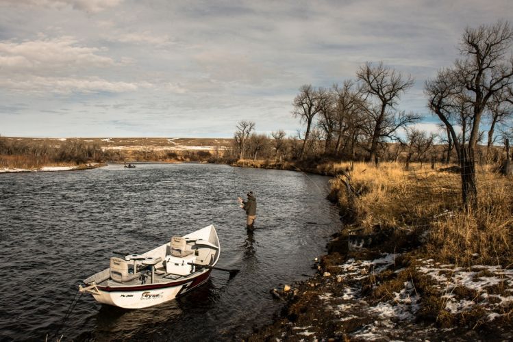 Loading up the DNA TroutSpey 11-1/2' 4wt on the Bighorn. Photo T&amp;T Creative Pro Mark Lance.