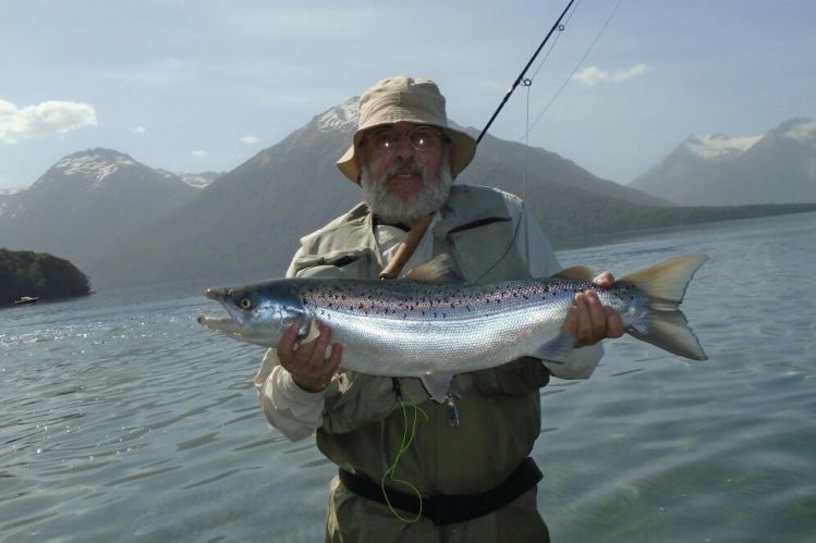 Lago Traful - diciembre de 2015 Salmon encerrado