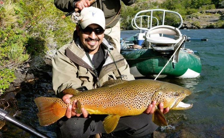 A big, buttery, wild Chilean brown for Felipe Andres Carrasco Mallia. You've gotta love those huge fins! 