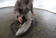  Situación de Pesca con Mosca de Sea-Trout (Trucha Marrón Anádroma)– Foto por Julian Lopez en Fly dreamers