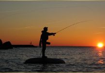  Situación de Pesca con Mosca de Sea-Trout (Trucha Marrón Anádroma) – Imagen por Bernd Ziesche en Fly dreamers