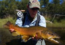 Fly-fishing Photo of Brown trout shared by Pablo Saracco – Fly dreamers 