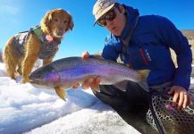  Excelente Situación de Pesca con Mosca de Trucha arcoiris – Por Fly Fishing Outfitters en Fly dreamers