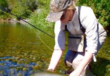 landlocked salmon Fly-fishing Situation – Fernando Hook & Gold Outfitters shared this Pic in Fly dreamers 