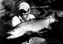 Cristian Luchetti 's Fly-fishing Picture of a Brown trout – Fly dreamers 