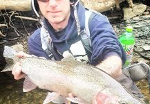 Nate Adams 's Fly-fishing Picture of a Steelhead – Fly dreamers 