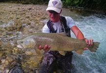  Imagen de Pesca con Mosca de Trucha marmorata compartida por Lesly Janssen – Fly dreamers