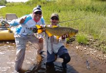  Excelente Situación de Pesca con Mosca de River tiger – Imagen por Alexis Gigena en Fly dreamers