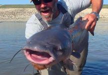 Bryan Pitre 's Fly-fishing Pic of a Blue catfish – Fly dreamers 
