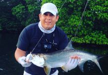  Excelente Situación de Pesca con Mosca de Tarpón– Foto por Emerson Bermudez en Fly dreamers