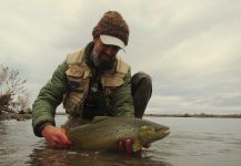 brown trout Fly-fishing Situation – Franco Rossi shared this Interesting Image in Fly dreamers 