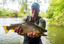  Fotografía de Pesca con Mosca de Trucha marrón por Stephane Geraud – Fly dreamers 