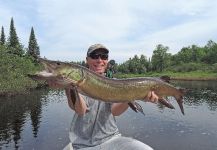 Fly-fishing Pic of Muskie shared by Joe Petrow – Fly dreamers 