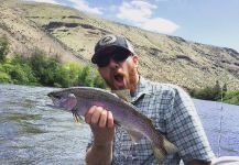 Tyler Steffens 's Fly-fishing Photo of a Rainbow trout – Fly dreamers 