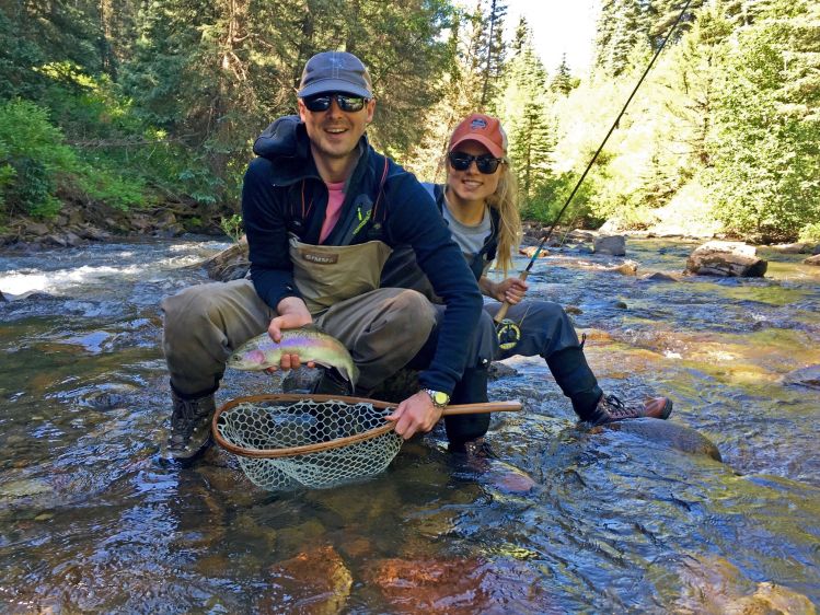 West Fork of the Dolores River Rainbow near Dunton, Hotsprings