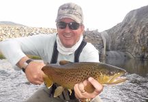 Fly-fishing Situation of European brown trout shared by Scott Marr 