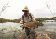 Oliver Otto 's Fly-fishing Photo of a Yellowfish – Fly dreamers 