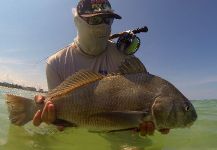 Fly-fishing Pic of Black Drum shared by Capt. Cody Miller – Fly dreamers 