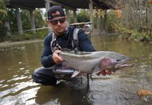 Scott Grassi 's Fly-fishing Picture of a Steelhead | Fly dreamers 