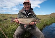 Juan Manuel Biott 's Fly-fishing Catch of a trucha fontinalis | Fly dreamers 