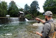 Rainbow trout Fly-fishing Situation – Uros Kristan from Savinja River shared this Pic in Fly dreamers 