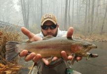 Eric Alexander 's Fly-fishing Catch of a Rainbow trout | Fly dreamers 