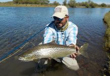 Cristian Luchetti 's Fly-fishing Image of a Sea-Trout | Fly dreamers 