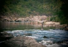  Gran Situación de Pesca con Mosca de Trucha arcoiris – Imagen por Gustavo Ferro en Fly dreamers