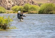 Impressive Fly-fishing Situation Image by GWM Pala 