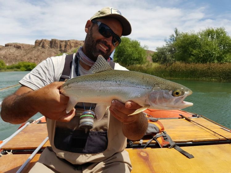 Flotadas por el Rio Chubut Inferrior