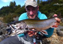 Pablo Saracco 's Fly-fishing Catch of a trucha fontinalis | Fly dreamers 