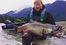 Fly-fishing Photo of Chinook salmon shared by Max Ignacio Segura Safian | Fly dreamers 