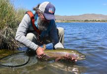 Michael Stack 's Fly-fishing Photo of a Rainbow trout | Fly dreamers 