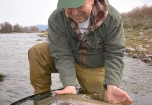  Situación de Pesca con Mosca de Salmo fario – Imagen por Michael Stack en Fly dreamers