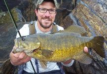 Nick Markowicz 's Fly-fishing Pic of a Smallmouth Bass | Fly dreamers 