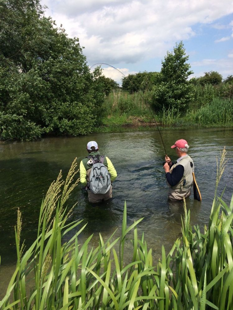 The moment it all comes together and that big fish on the far bank finally sips down a well presented dry fly. Thats what guiding is all about.