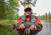 Albert Kuilderd 's Fly-fishing Image of a Arctic grayling | Fly dreamers 