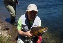  Captura de Pesca con Mosca de Trucha marrón por Marcelo Jara | Fly dreamers