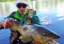 Fly-fishing Photo of German brown shared by BERNET Valentin | Fly dreamers 