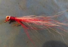 My first fly tied on a #10 hook