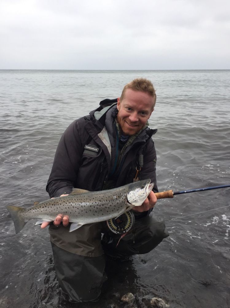 The last Searun browntrout of 2017. It made a perfect ending to a very cool year of fly fishing. Now forward and on we go to 2018 where new adventures awaits 