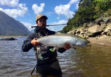 Max Ignacio Segura Safian 's Fly-fishing Picture of a Oncorhynchus tshawytscha | Fly dreamers 