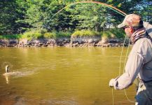  Situación de Pesca con Mosca de Freshwater dorado – Imagen por Daniel Ferreyra en Fly dreamers