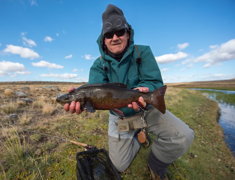 Hard to get, a volcanic brookie from the Route of the Spring Creeks