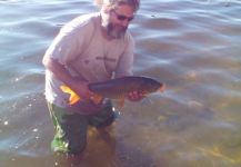  Captura de Pesca con Mosca de leather carp por Claudio Romero | Fly dreamers