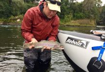  Trucha arcoiris – Genial Situación de Pesca con Mosca – Por José Joaquin  Epple