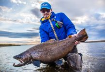 Fergus Kelley 's Fly-fishing Picture of a Sea-Trout | Fly dreamers 